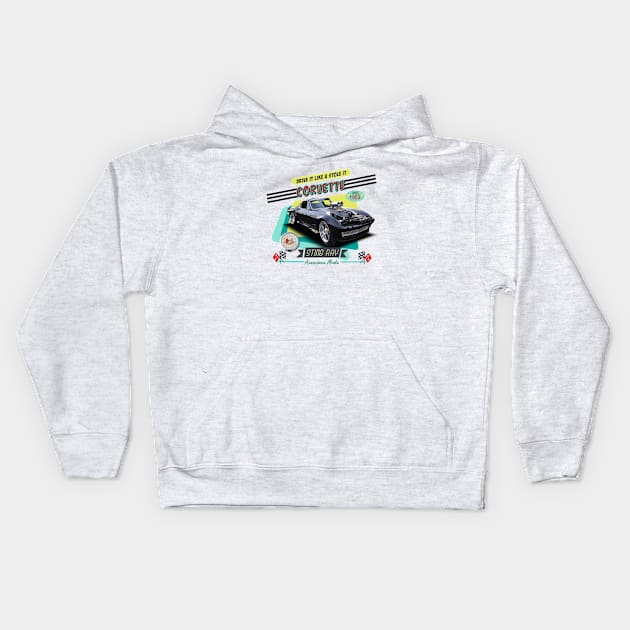 Drive it like you stole it Kids Hoodie by silvercloud